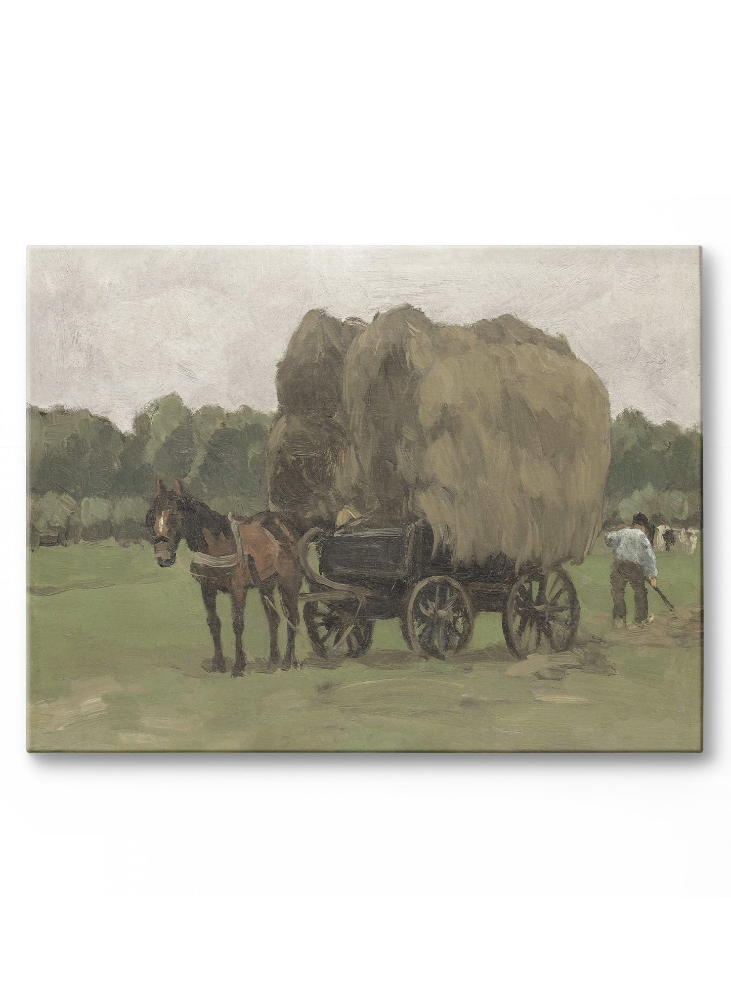 Hay Wagon, Poster