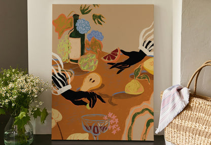 Sips at Sunset, Poster