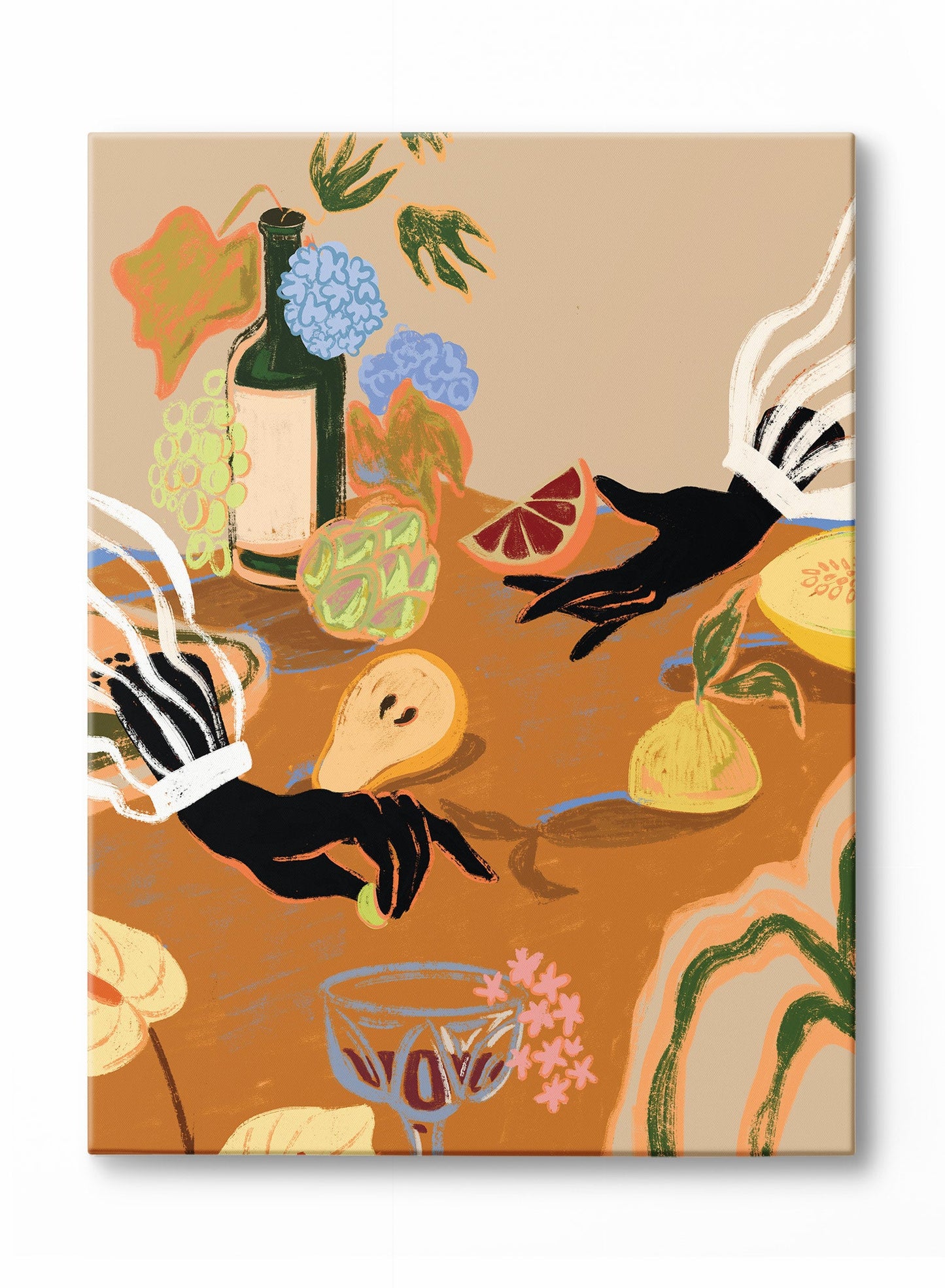 Sips at Sunset, Poster