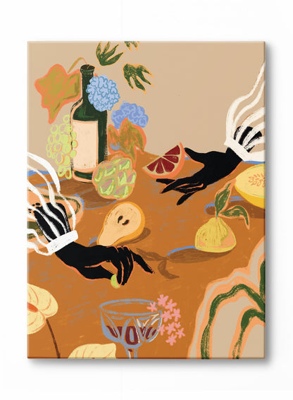 Sips at Sunset, Poster